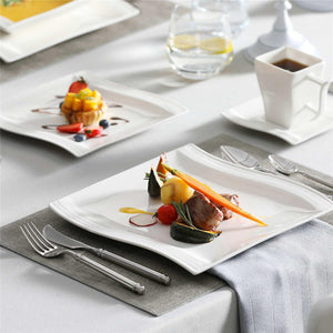 Flora 30-Piece Dinnerware Set by MALACASA