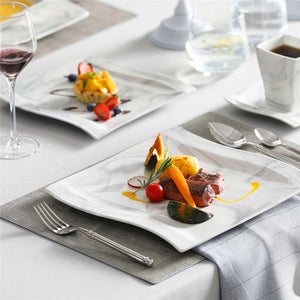 Flora 30-Piece Dinnerware Set by MALACASA