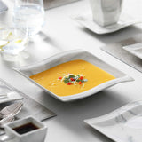 Flora Marble Grey 30 Piece Dinnerware Set