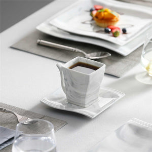 Flora 30-Piece Dinnerware Set by MALACASA