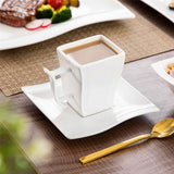 Flora Marble Grey 36 Piece Dinnerware Set