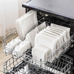 Flora Marble Grey 36 Piece Dinnerware Set