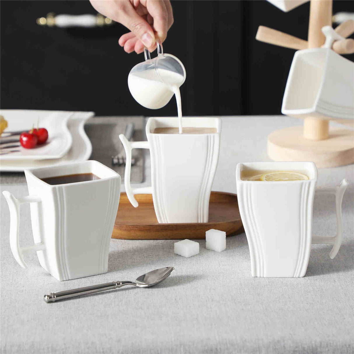 Flora Mugs Set of 6