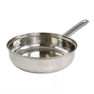 5-Piece Stainless Steel Cookware Set with 4-Qt Dutch Oven Saucepan and Spatula