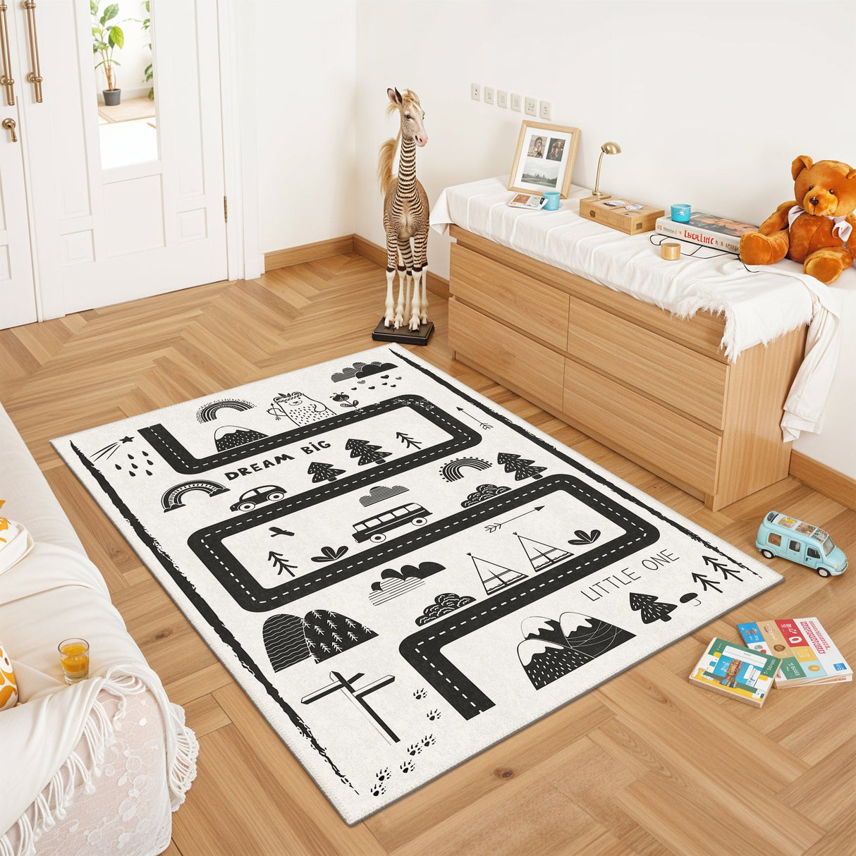 Polka Area Rug