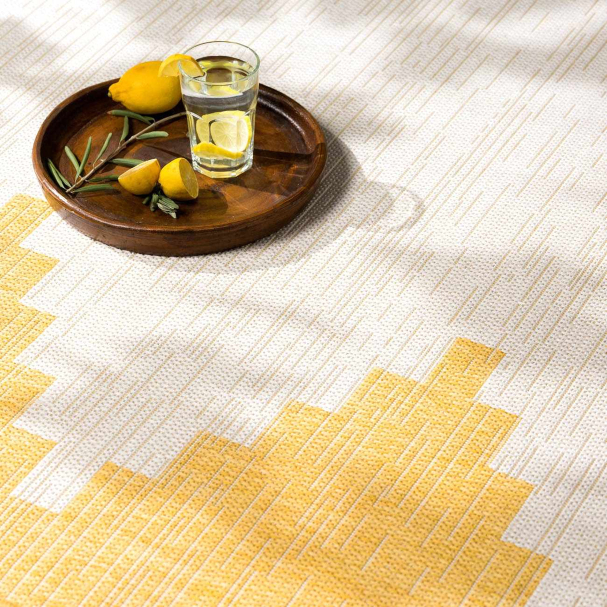 Djugun Yellow Outdoor Rug