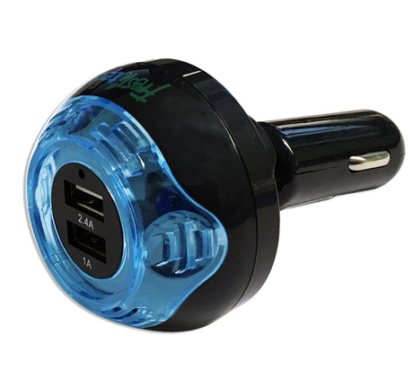 2-Pack-FreshTech-Dual-USB-Air-Freshener-with-6-Scent-Refills-