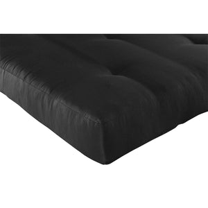 Full size 6-inch Thick Futon Mattress in Black
