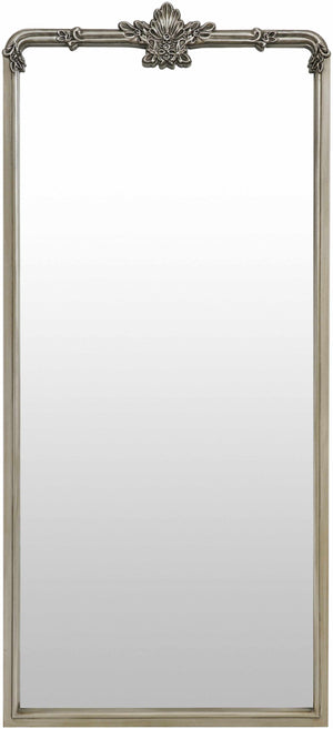 Filettole Silver Gray Frame Wall Mirror