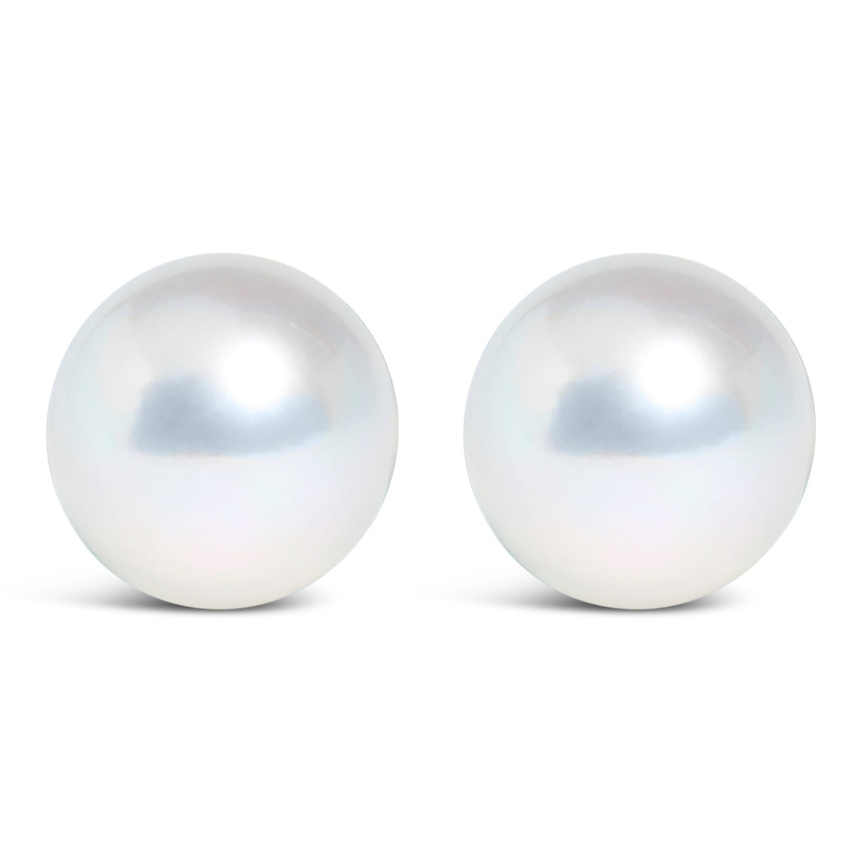 .925 Sterling Silver 5-5.5MM Cultured Freshwater Pearl Solitaire Stud Earrings