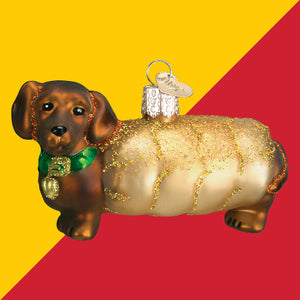 Wiener Dog Ornament by Old World Christmas