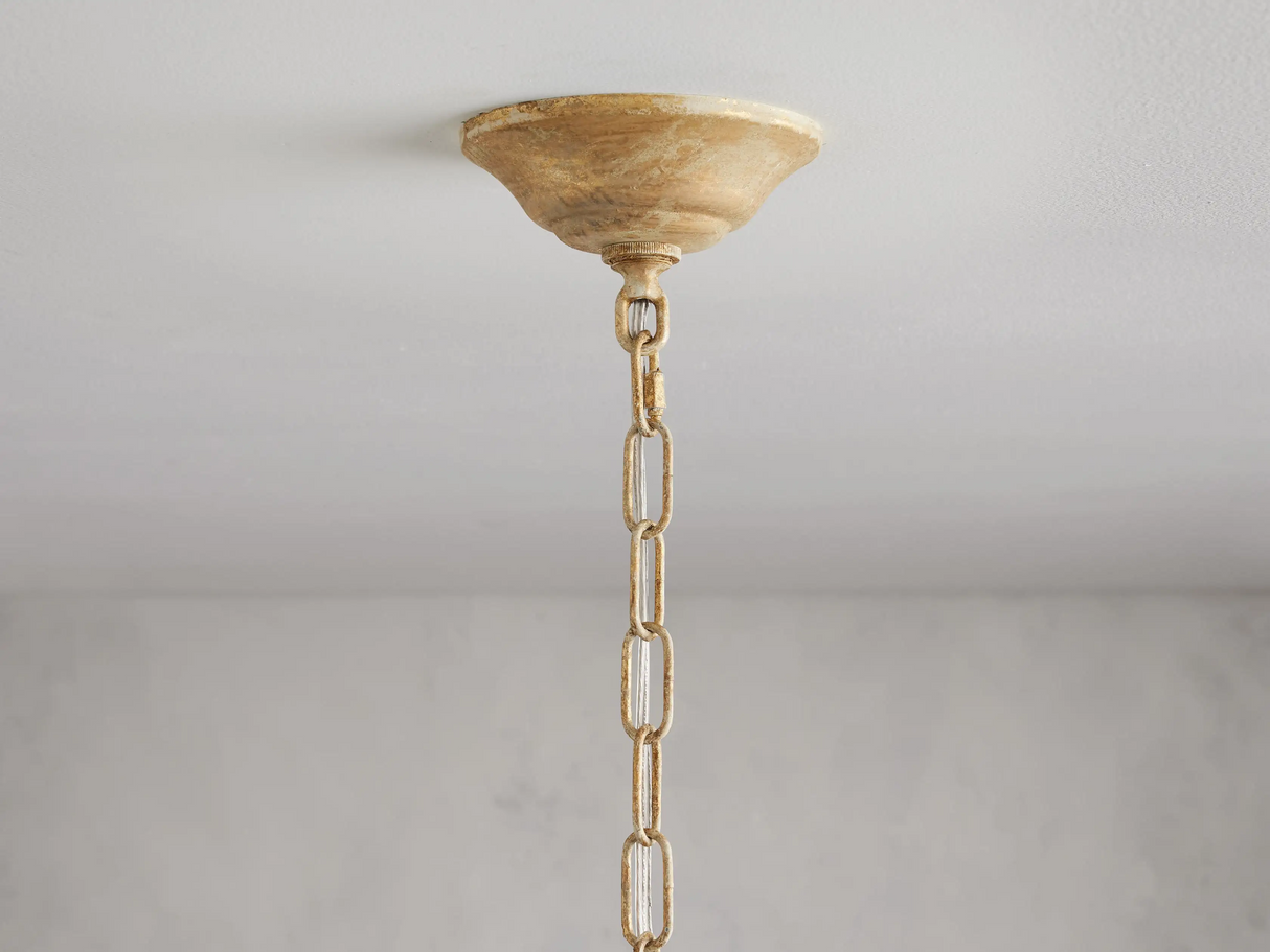 Large Crystal Floral Chandelier Iron Gold Leaf Ceiling Light
