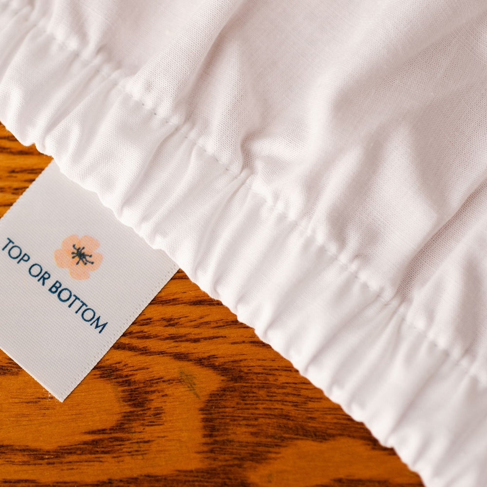 Cotton Single [Separate] Fitted Bed Sheet