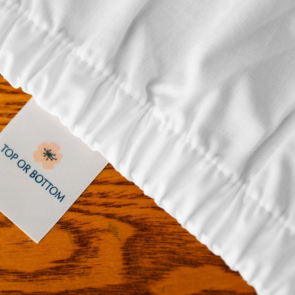 Cotton Single [Separate] Fitted Bed Sheet