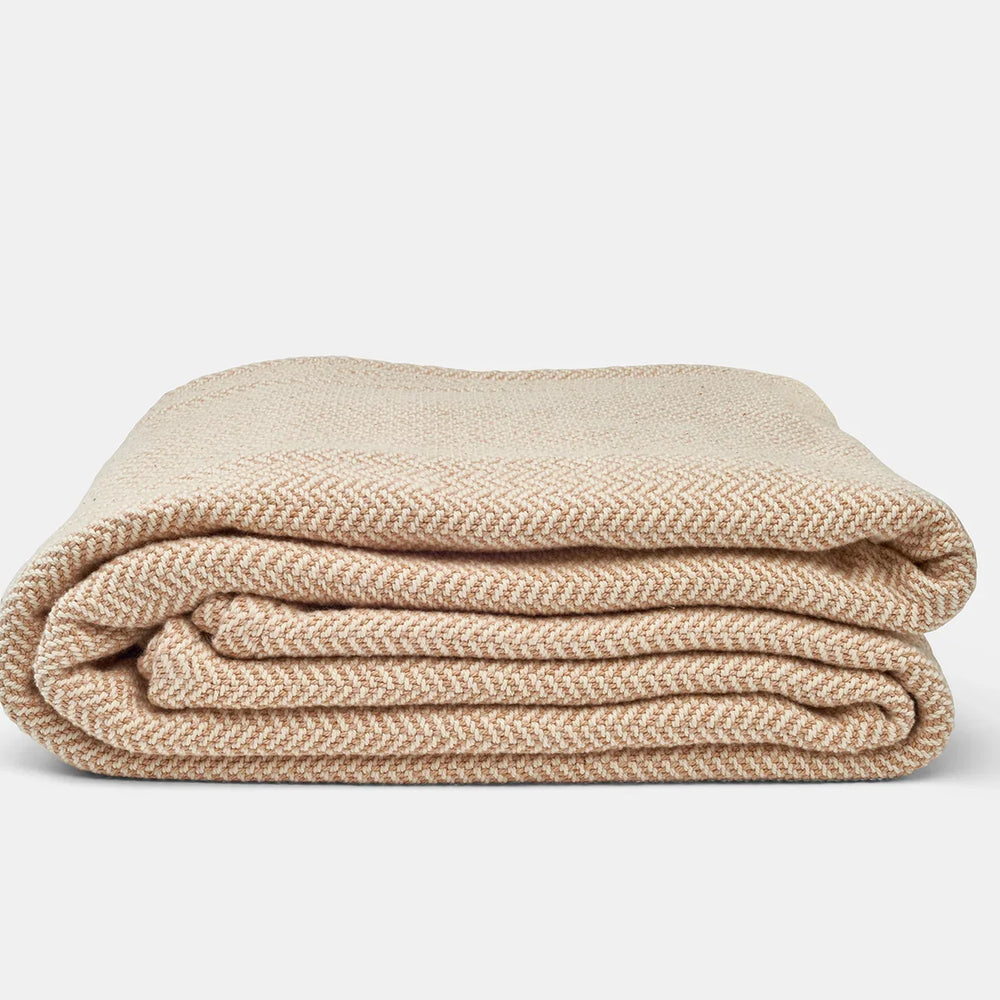 Herringbone Weave Cotton Blanket