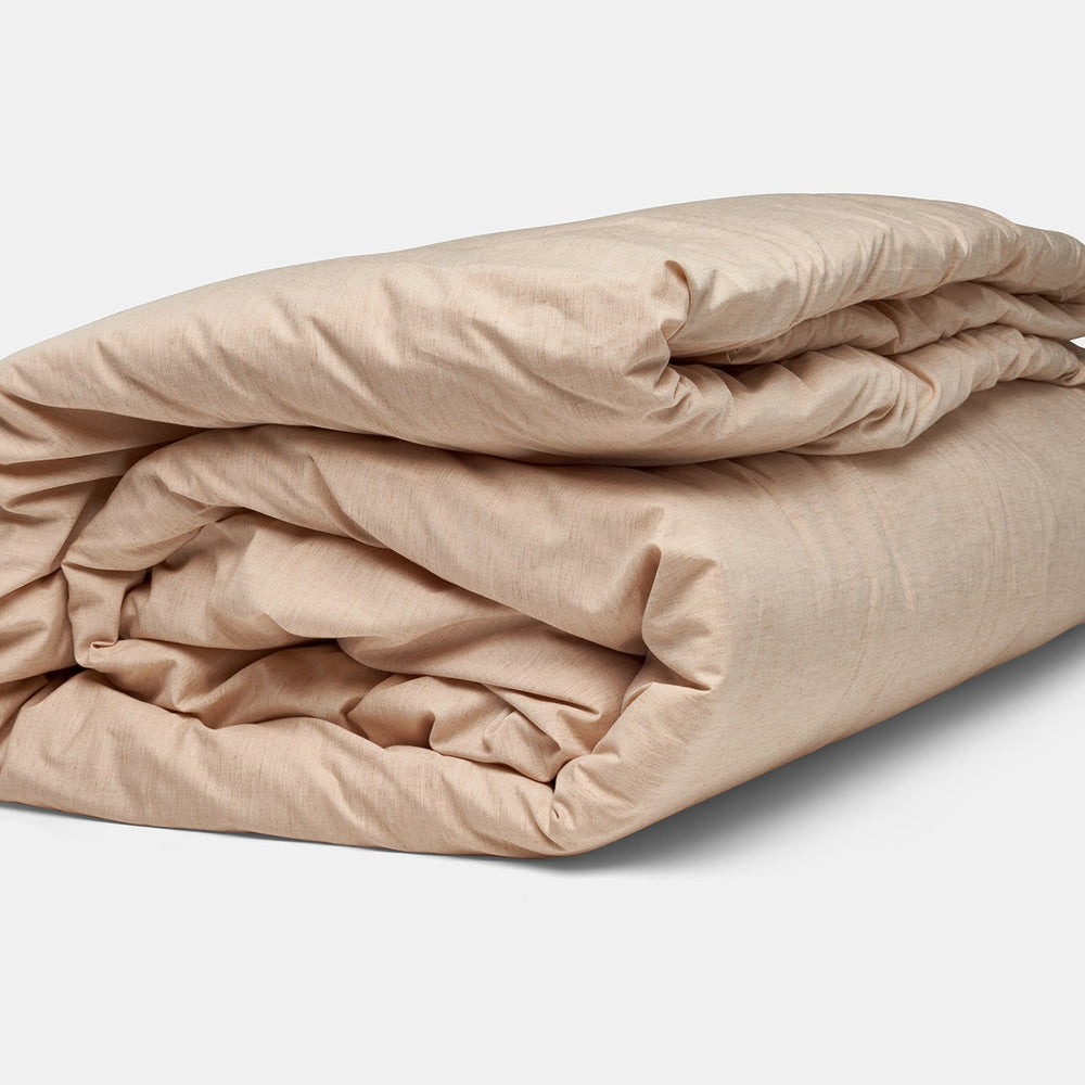 Natural Colored Cotton Duvet Cover Set