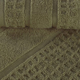 Napa Zero Twist Cotton Solid Waffle Honeycomb Bath Towel Set of 3 - Bath Towel by Superior Brand