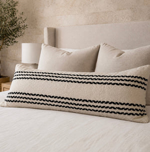 Amalfi Oversized Lumbar Pillow Cover by Busa Designs