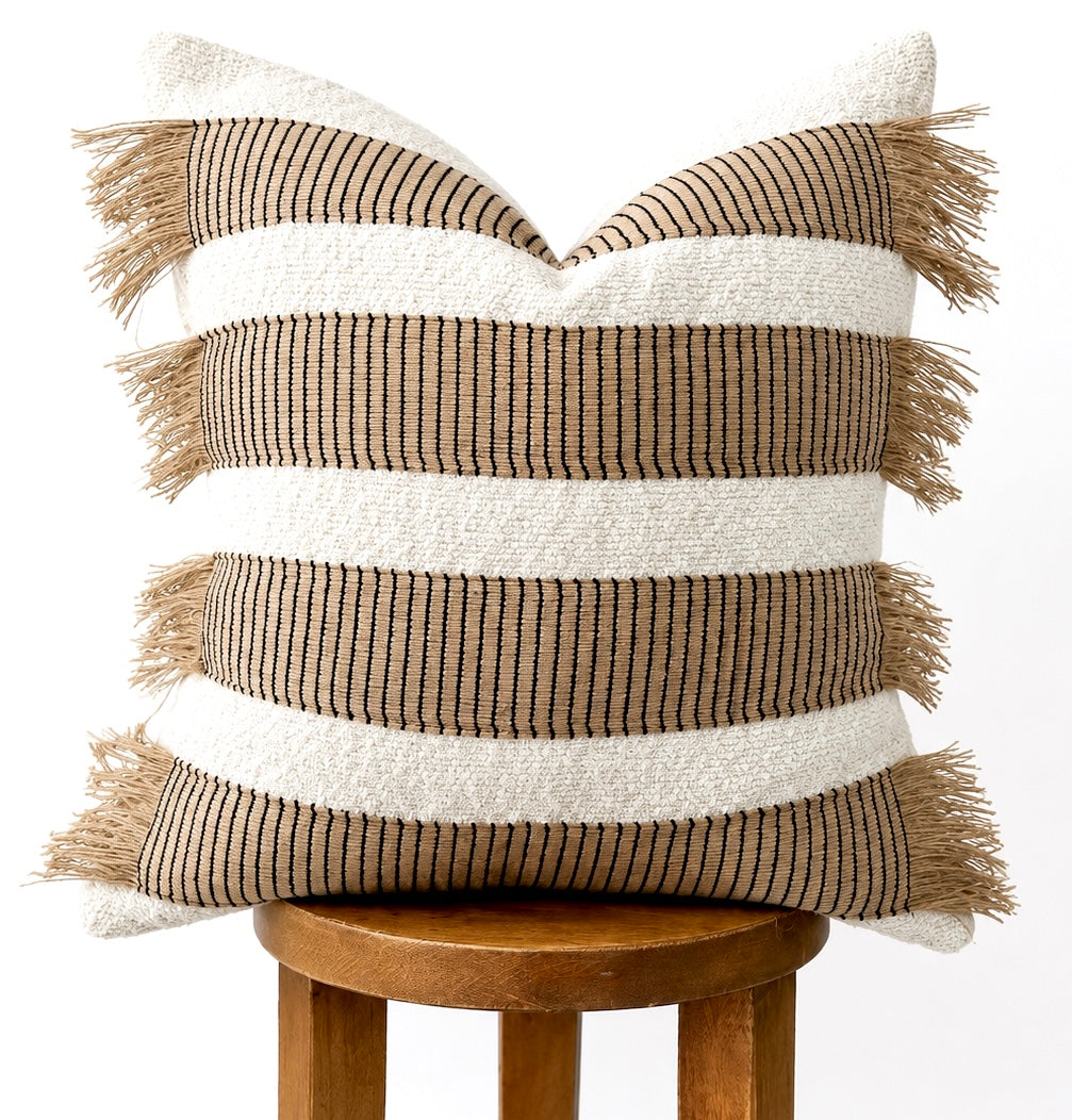 Santa Teresa Pillow Cover by Busa Designs