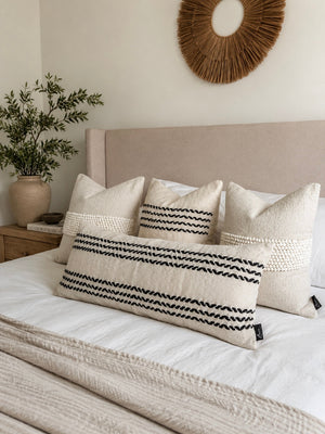 Amalfi Oversized Lumbar Pillow Cover by Busa Designs