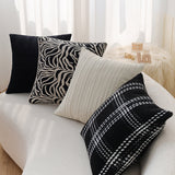 New-Combo-Set-of-4-Pillow-Covers-With-Inserts-III-Throw-Pillows