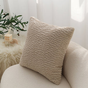 4-Piece Coordinated Pillow Cover & Insert Bundle – Throw Pillow Covers AND Inserts mixed well styles one of each size 18"x18 – Fancy & Stacy