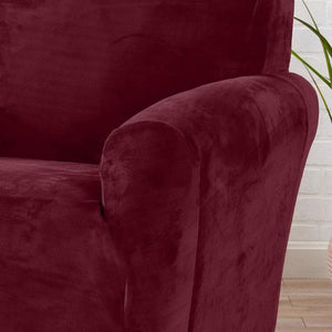 Velvet Stretch Slipcover - Gale Collection