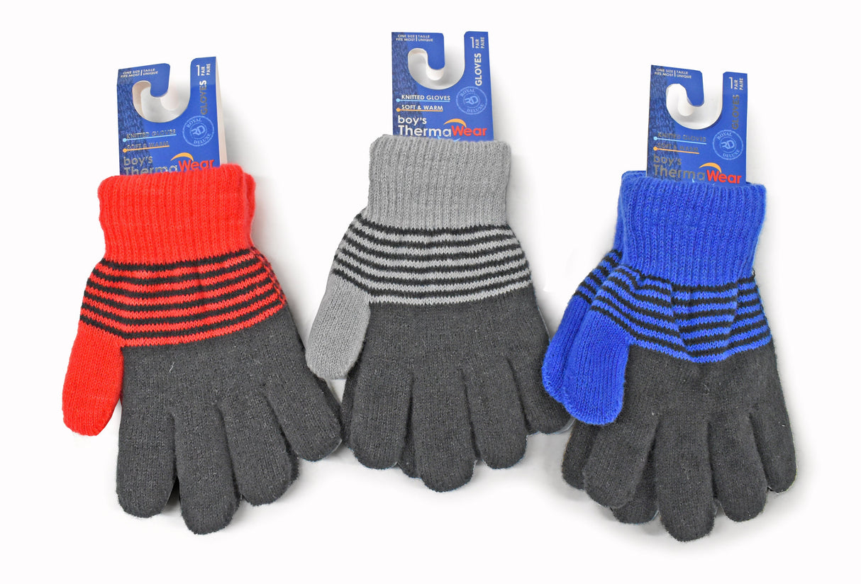 3-Pack-ThermaWear-Boy’s-Knitted-Gloves-Gloves