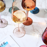 Tonal Stemmed Wine Glassware, Set of 6
