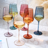 Tonal Stemmed Wine Glassware, Set of 6