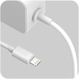 (MFi Apple Certified) 1-PC Lightning Fast iPhone Wall Charger (20W Power Delivery Technology)