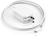 (MFi Apple Certified) 1-PC Lightning Fast iPhone Wall Charger (20W Power Delivery Technology)