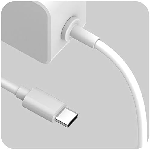 Rapid Charger for All Google Pixel Models | Wall Plug Travel Adapter with Folding Prongs | Built in USB-C Cable for Pixel 2,3,3a,4,4XL,4a, 5G,5/5a/6/6a/7a/7/8/ 8 Pro (PD 18W Output)