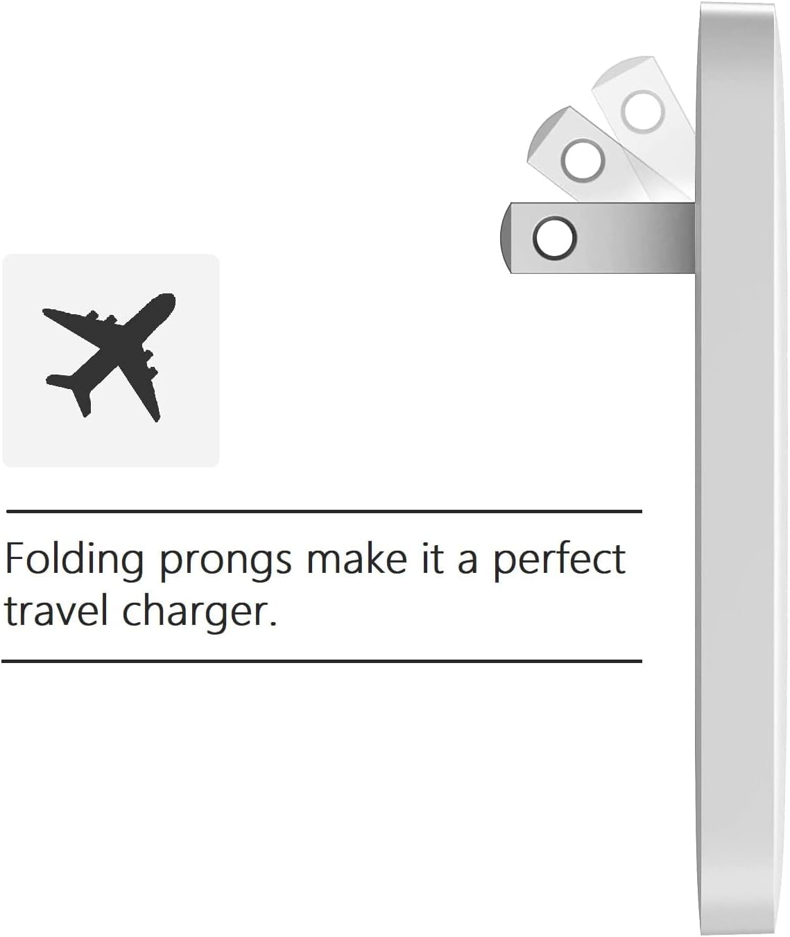 Type C Flat Wall Charger, Ultra Slim (Multi-Port Power Adapter) for iPhone 11/12/13/14 iPhone 15 Pro/Max and Samsung Galaxy Models, 20W Fast Charging Outlet Plug - 2 Pack (Dual USB-C USB-A)