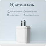 25W Super Fast Charger for Phones (USB C) Rapid Charging Wall Plug Adapter with Type C to C Cable Included (for Galaxy S21 / S22 / S23 / S24 Ultra Models)