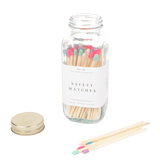Multicolor Rainbow Safety Matches - 60 Count, 3.75"