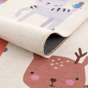 Lundy  Kids Hopscotch Colorful Washable Area Rug - Clearance