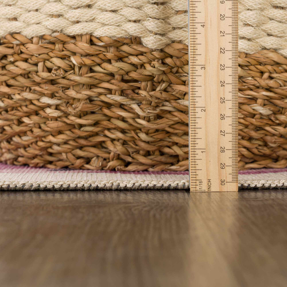 Lundy  Kids Hopscotch Colorful Washable Area Rug - Clearance