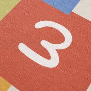 Lundy  Kids Hopscotch Colorful Washable Area Rug - Clearance