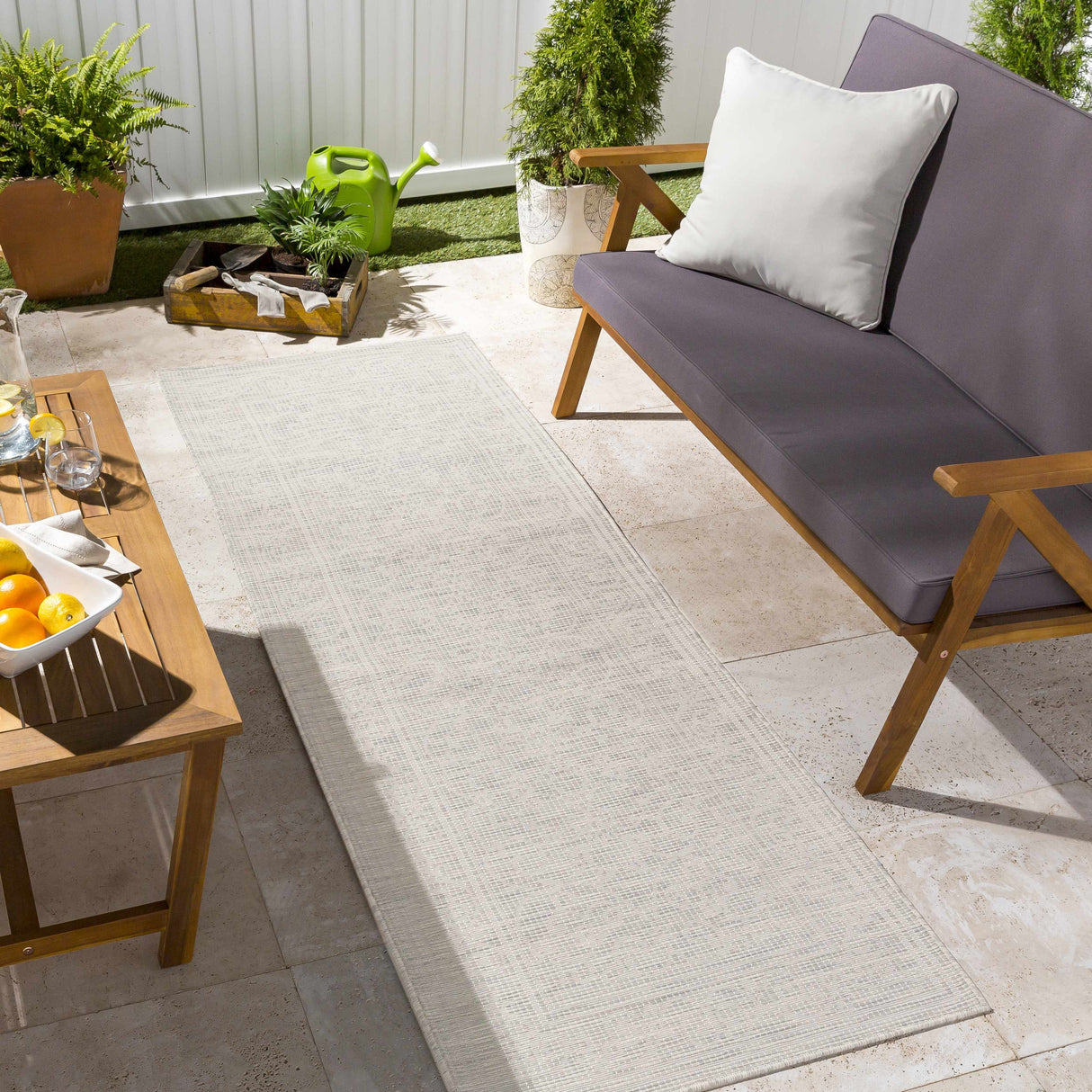 Gosnells Light Gray Area Rug - Clearance