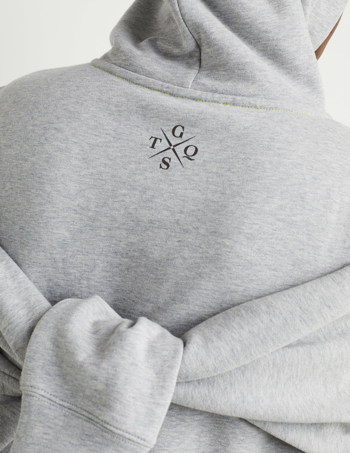 Wrap-and-Tie Hoodie