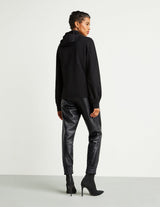 Hood-Neck Top