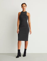 Zip Back Scuba Dress