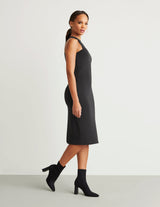 Zip Back Scuba Dress