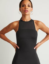 Zip Back Scuba Dress