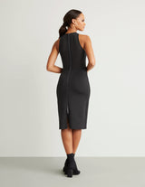 Zip Back Scuba Dress