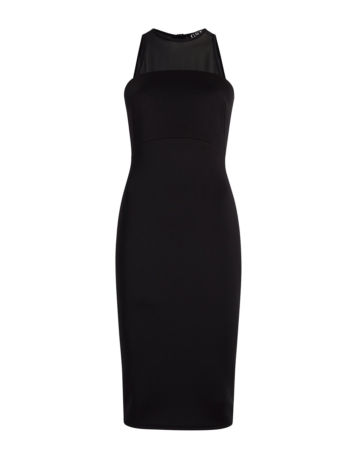Zip Back Scuba Dress
