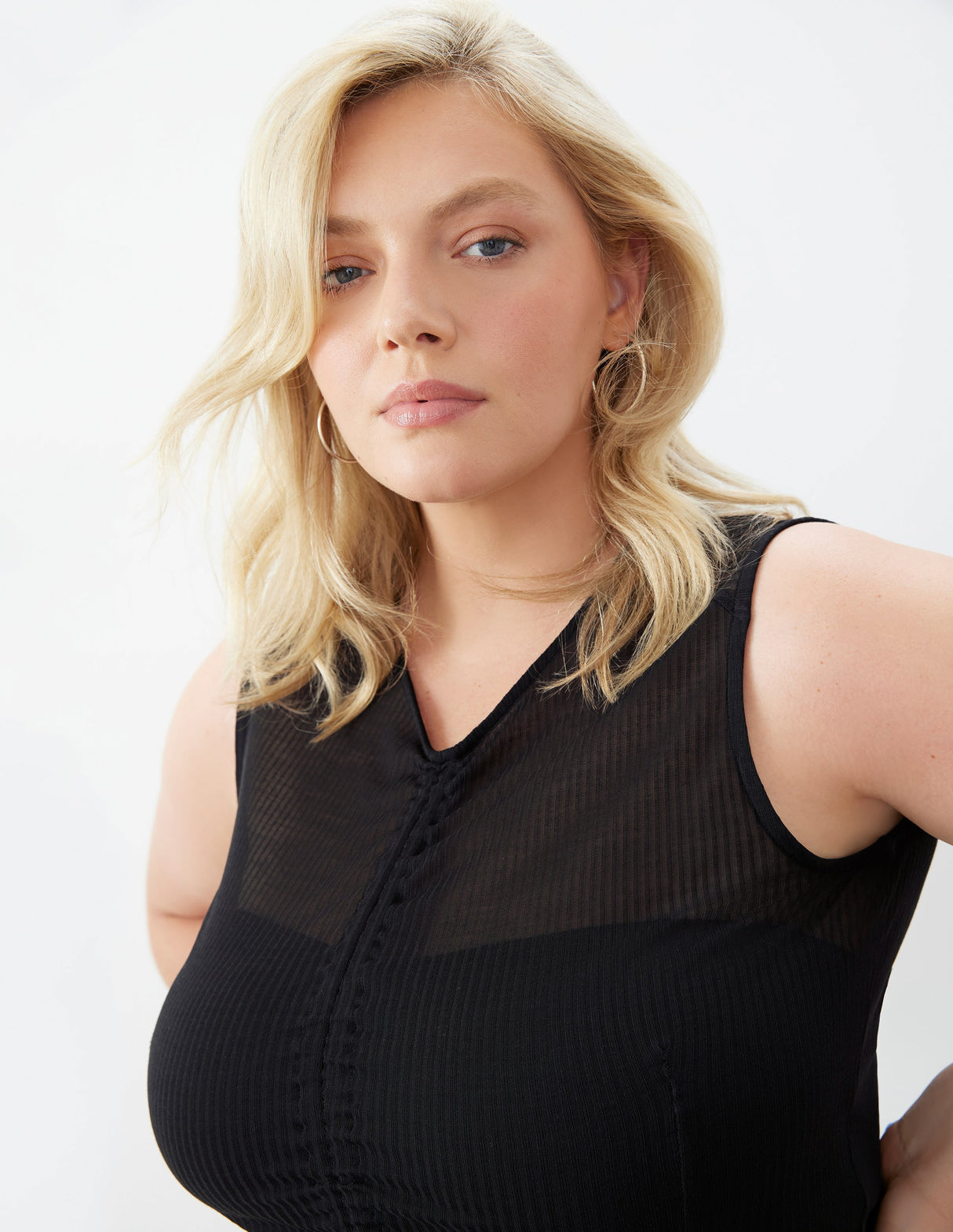 Drawstring Front Tank