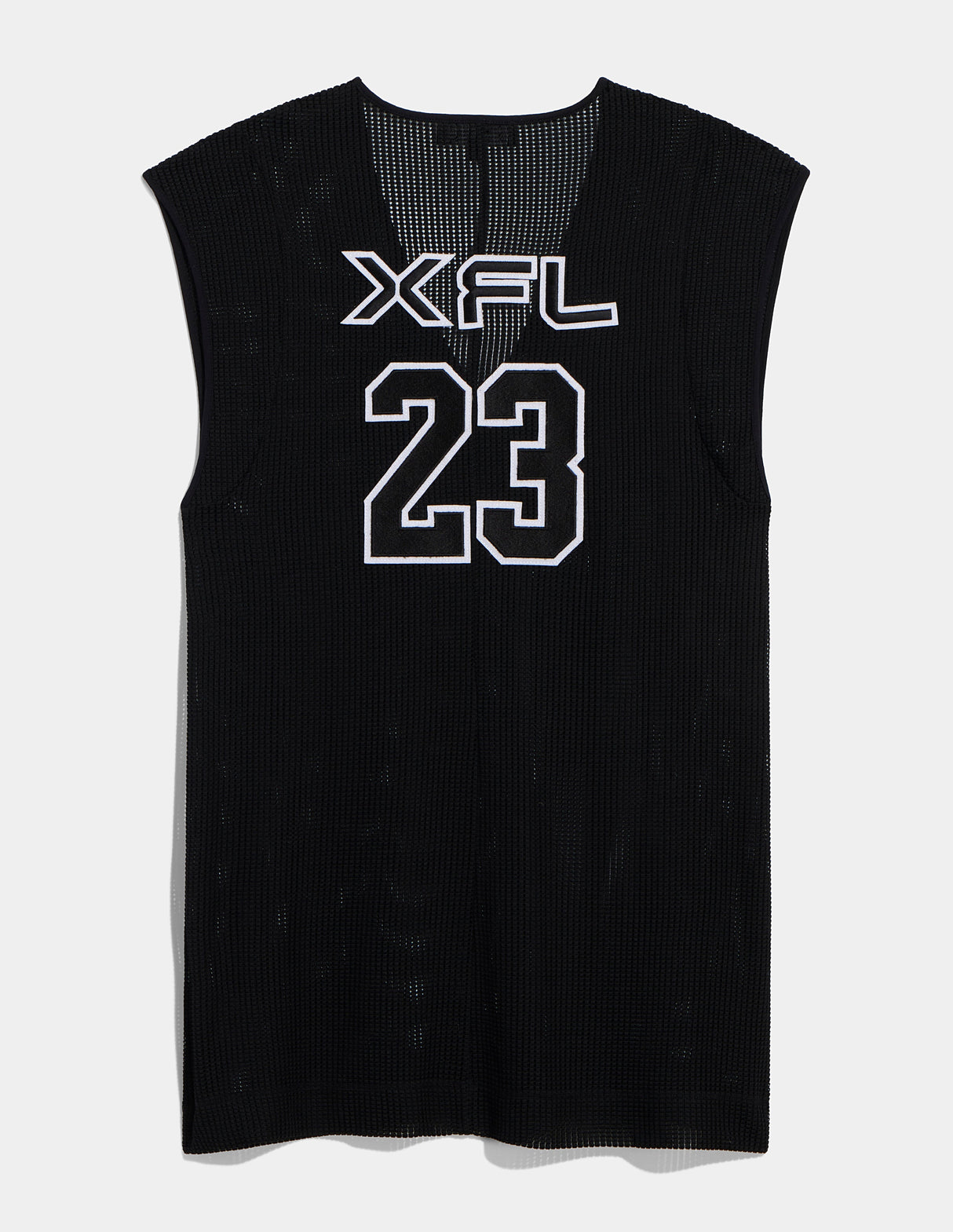 XFL Deep V-Neck Mesh Tunic