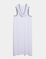 XFL Hooded Midi Mesh Tunic